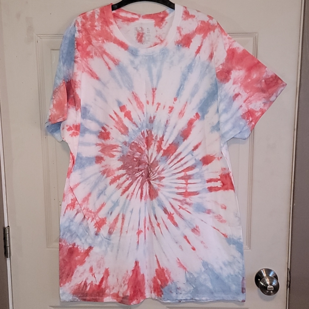 Custom dyed tie dye shirt
